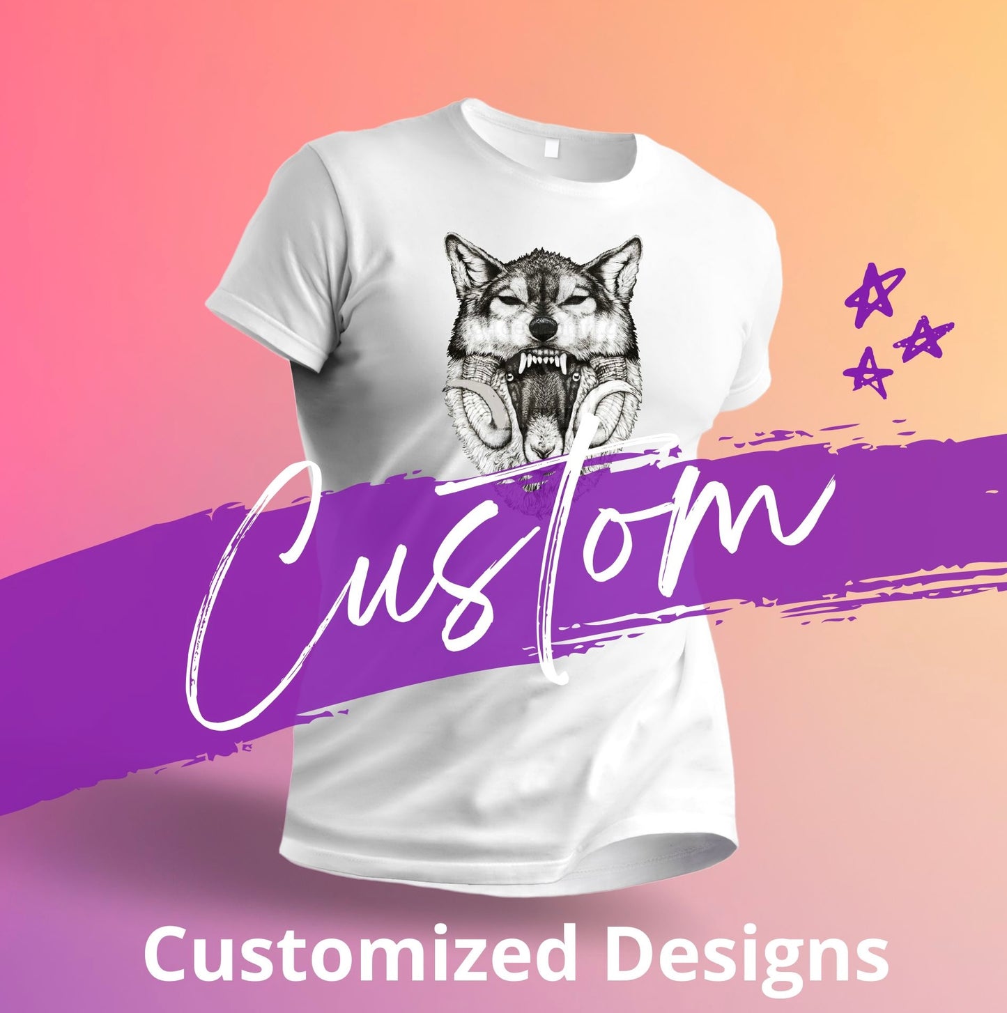ADULT Custom T-Shirt- upload your own images